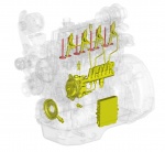 Silnik przemysłowy John Deere PowerTech E 4045HF285 - Stage IIIA